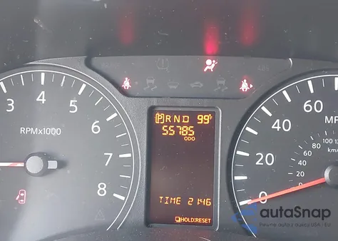 2019 Nissan Nv Cargo Nv1500 Sv V6 из США, поврежденный, VIN 1N6BF0KMXKN809578